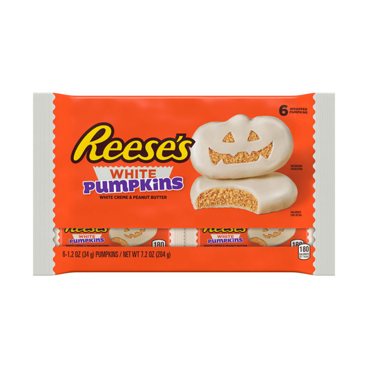 Reeses White Pumpkins Halloween | 6 x 34gr