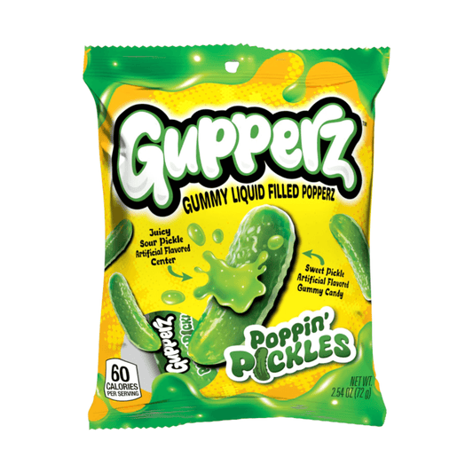 Gupperz Poppin' Pickles Peg Bag | 12 x 72gr