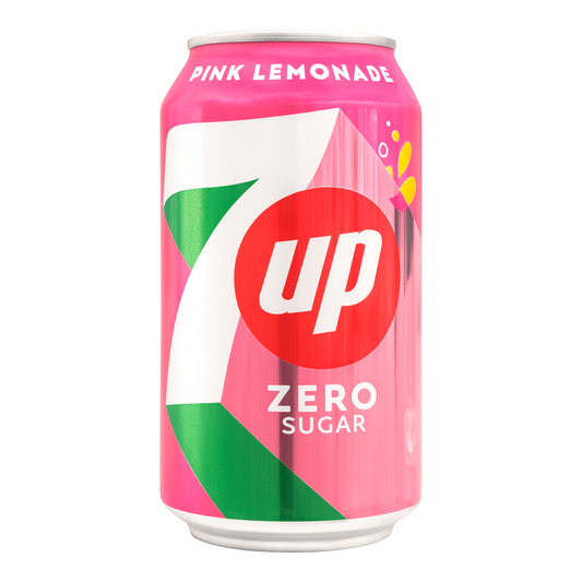 7Up Pink Limonade Can | 24 x 355ml