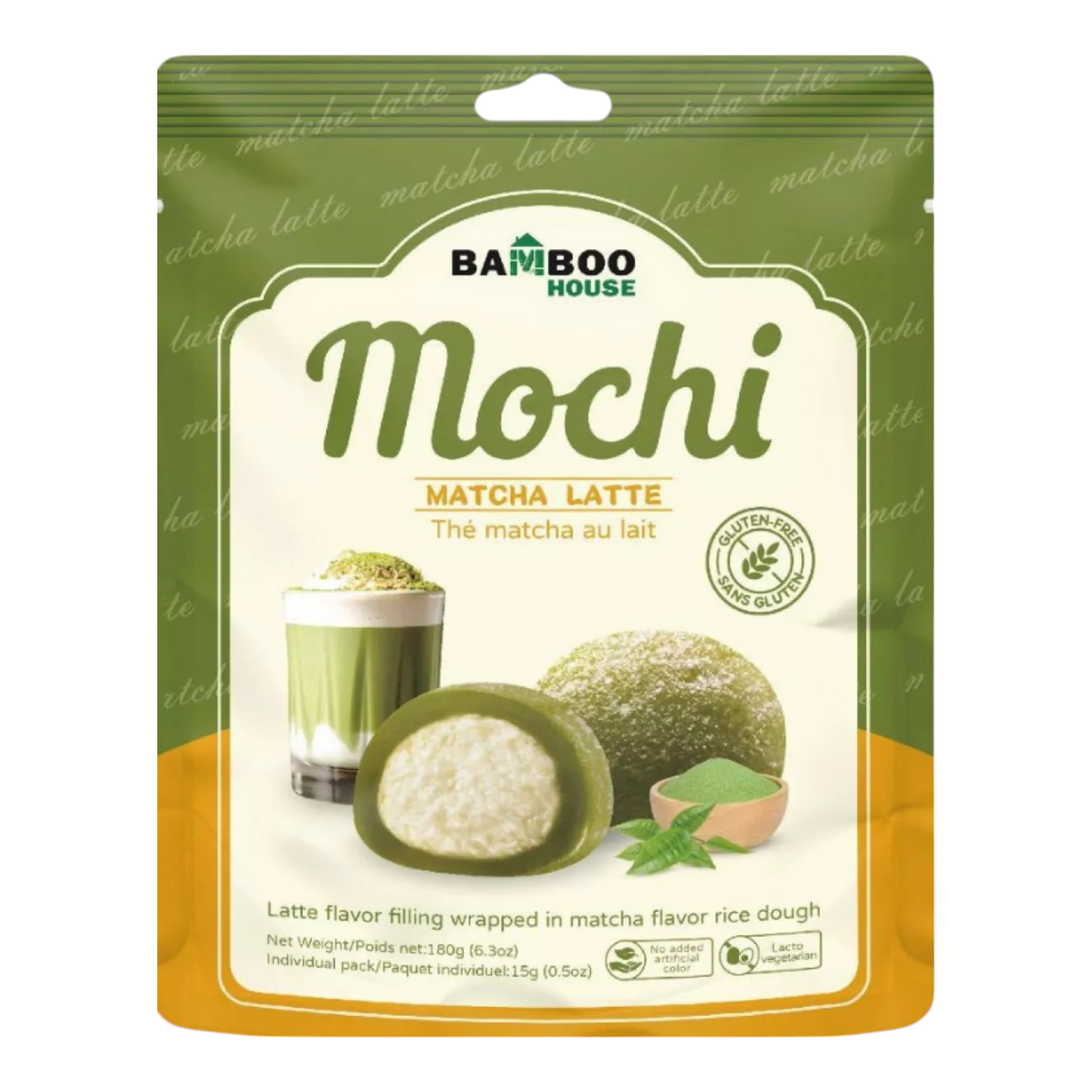 Bamboo House Mochi Matcha Latte | 20 x 180gr