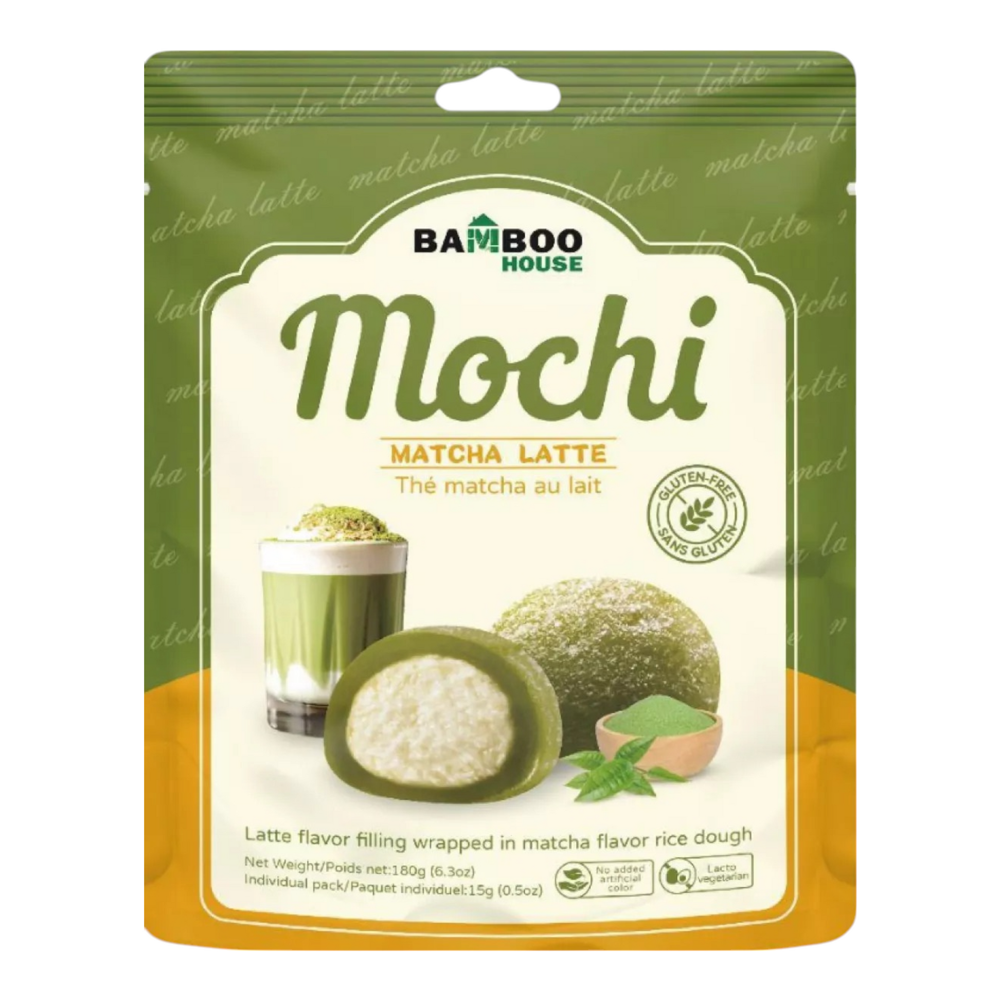 Bamboo House Mochi Matcha Latte | 20 x 180gr