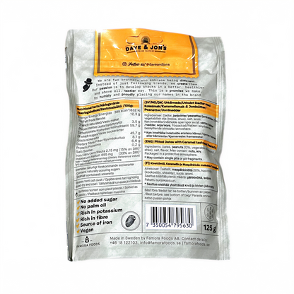 Dave & Jon'S Dates Salted Caramel Peanuts | 16 x 125gr