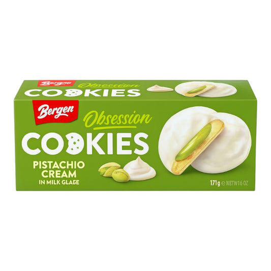 Bergen Obssesion Pistachio White | 18 x 128gr