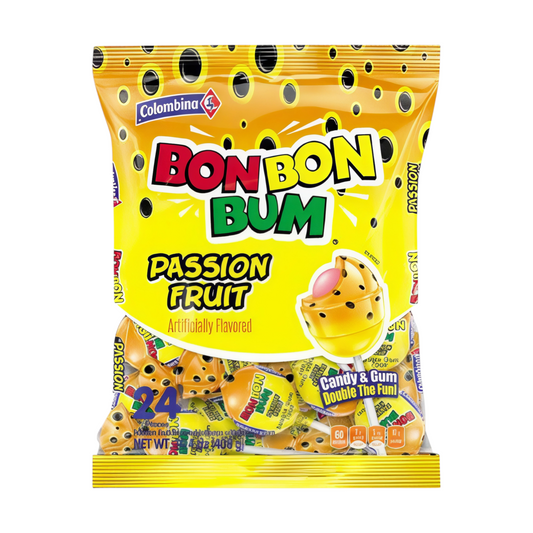 Colombina Bonbonbum Passion Fruit | 24 x 17gr