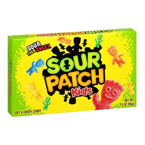 CANDY SOUR PATCH KIDS 99 GR REGULAR THEATER BOX | 12 x 99g