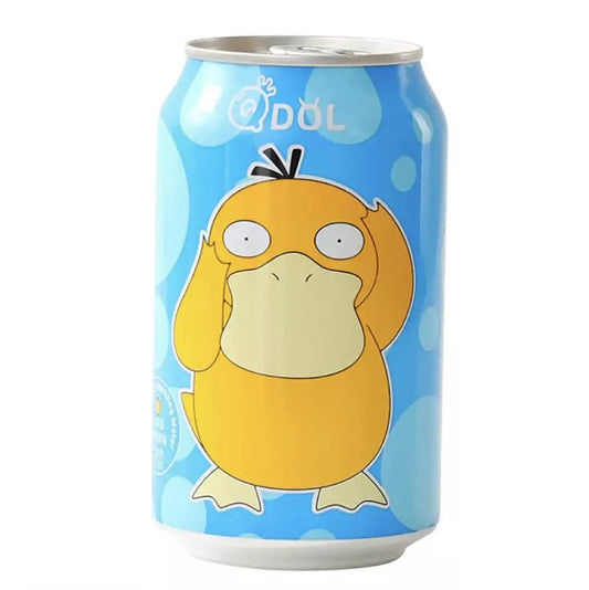 BEVER QDOL 330 ML POKEMON PSYDUCK TANGERINE SPARKLING WATER | 24 x 330ml