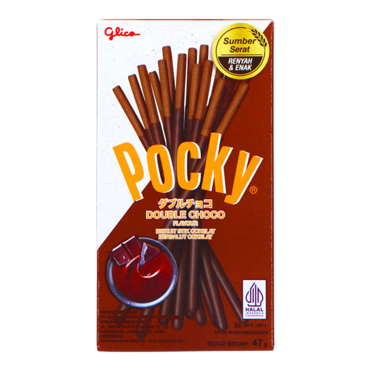 PASTR POCKY 10 x 47 GR DOUBLE CHOCOLATE