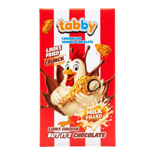 CANDY TABBY 24 x 50 GR CRUNCHY CHOCOLATE