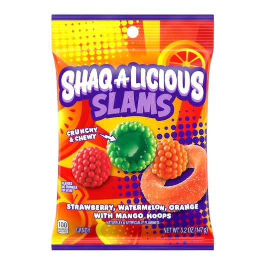 CANDY SHAQ 147 GR SHAQ-A-LICIOUS SLAMS | 12 x 147g