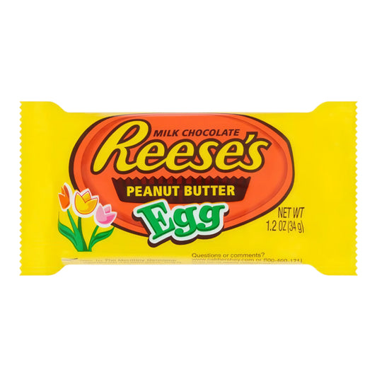 CANDY REESES 36 x 34 GR PEANUT BUTTER EGG EASTER