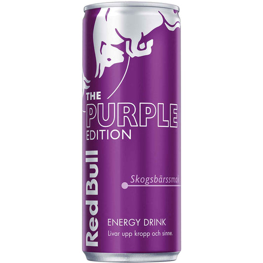 BEVER RED BULL 250 ML THE PURPLE SKOGBARSSMAK | 24 x 250ml