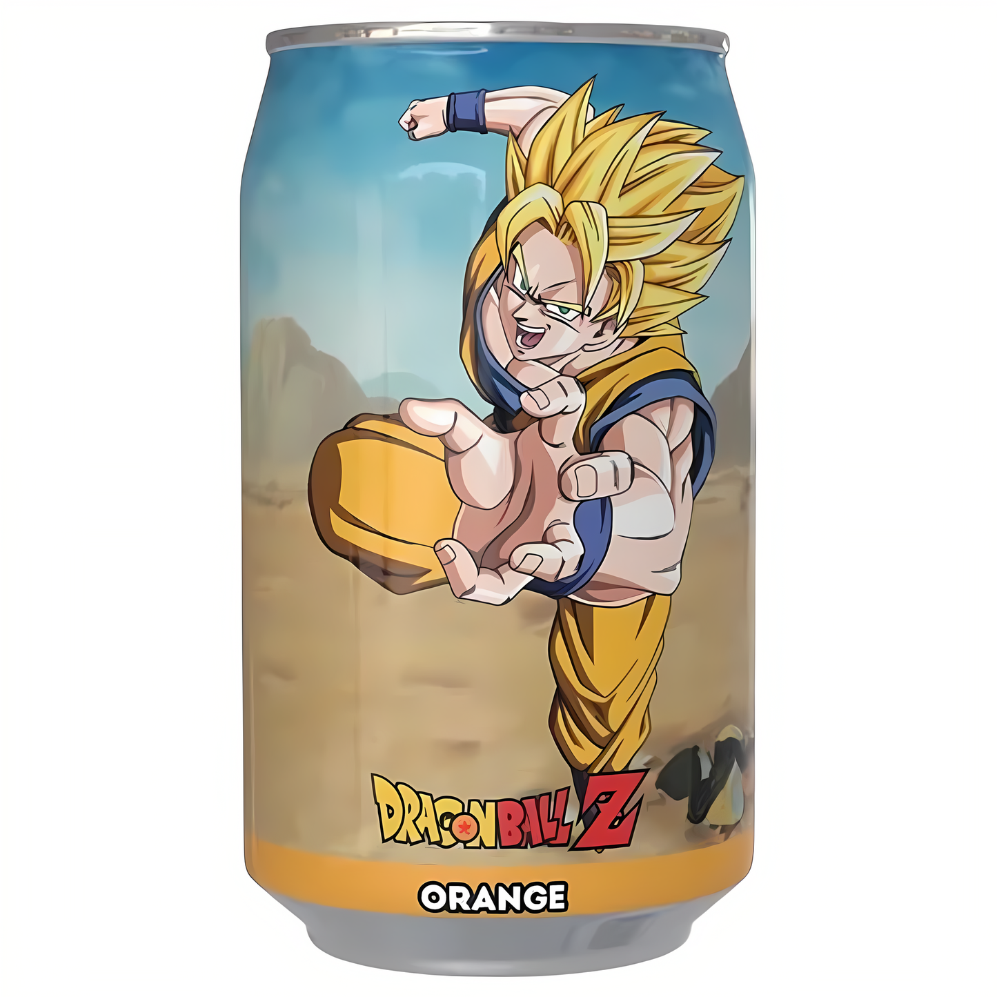 BEVER DRAGON BALL Z 330 ML ORANGE SODA CAN ASIAN | 12 x 330ml