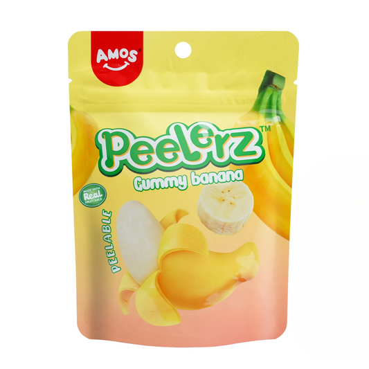 CANDY AMOS 120 GR PEELERZ GUMMY BANANA | 12 x 120g