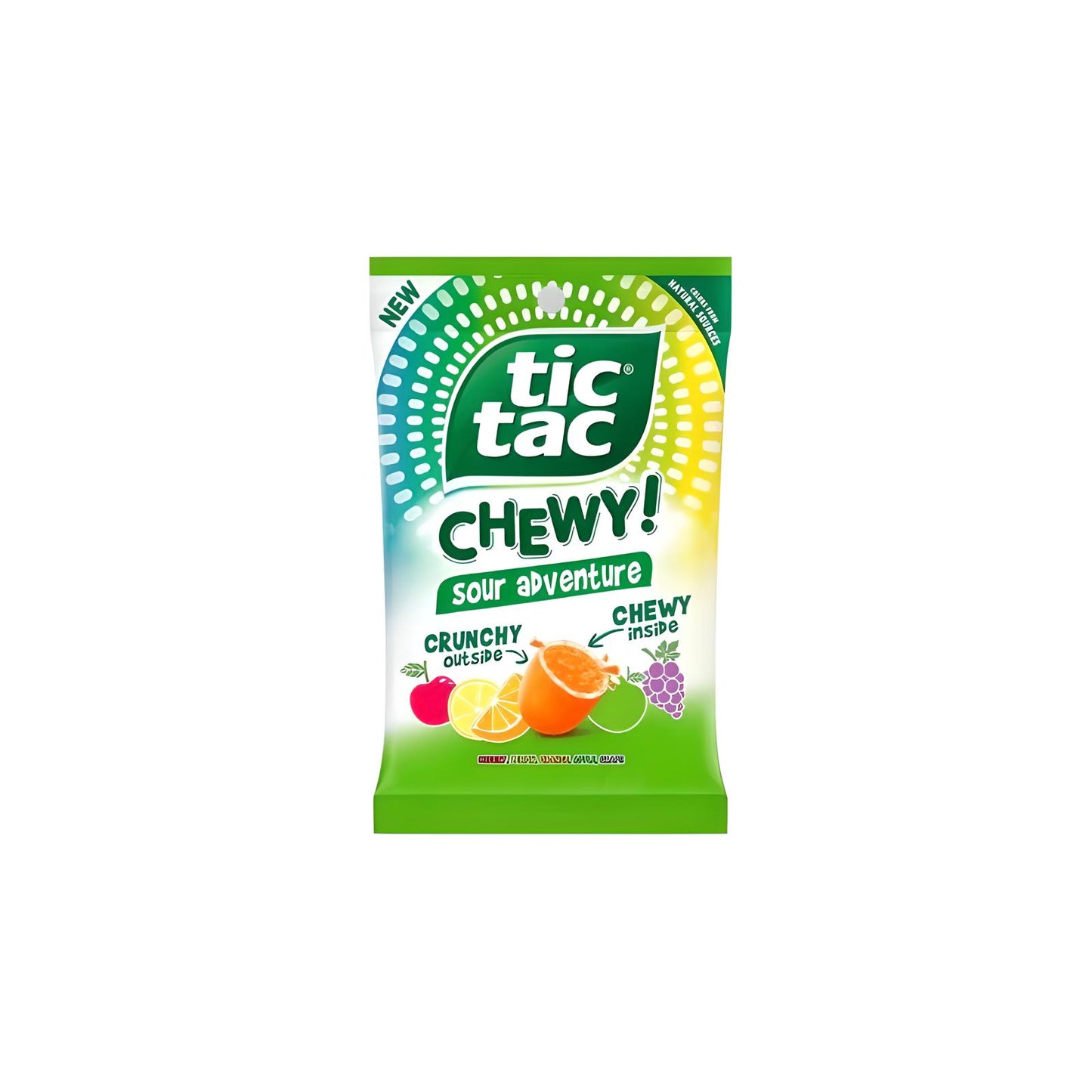 CANDY TIC TAC 80 GR CHEWY SOUR ADVENTURE | 12 x 80g