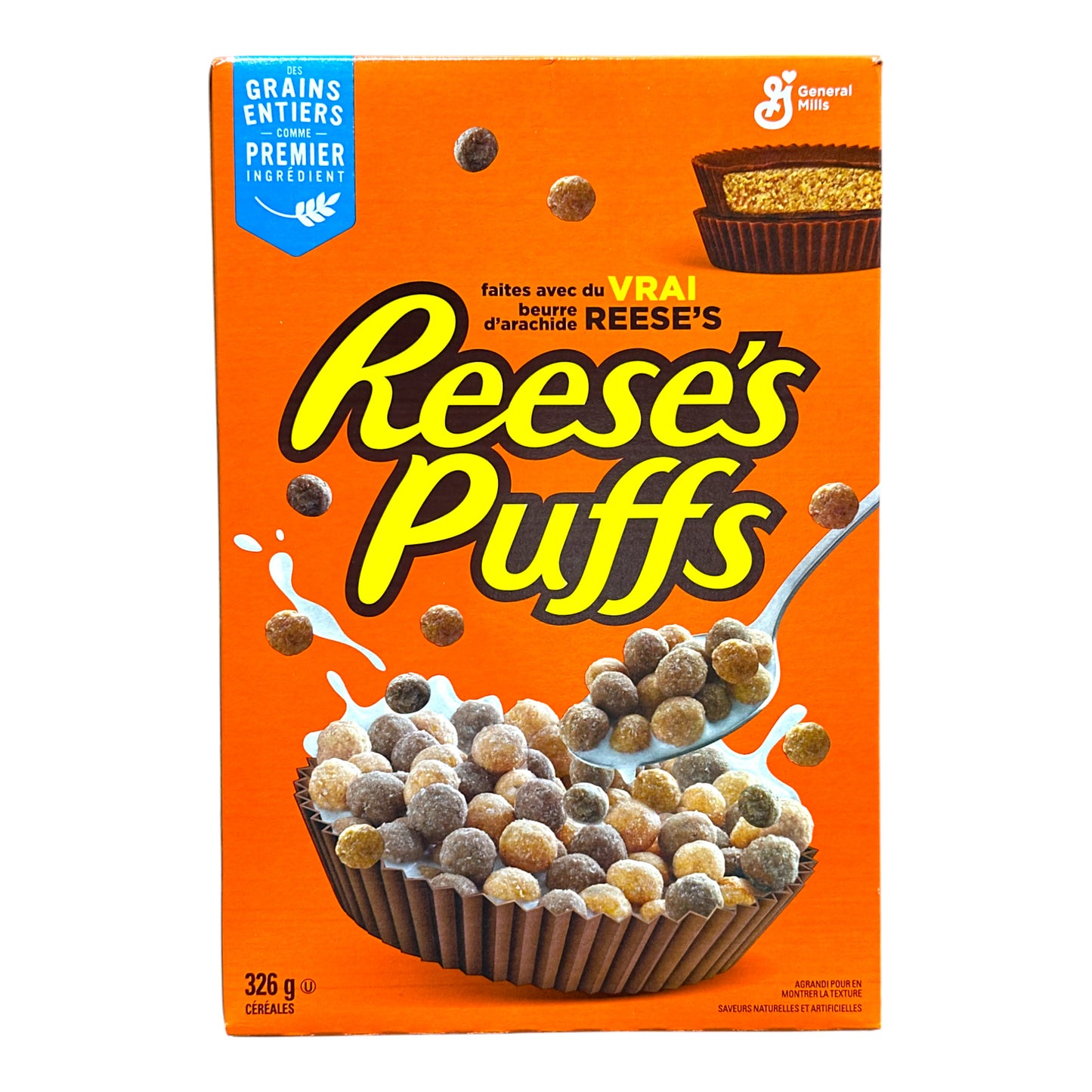 BFCER REESES 326 GR PUFFS CEREAL | 12 x 326g