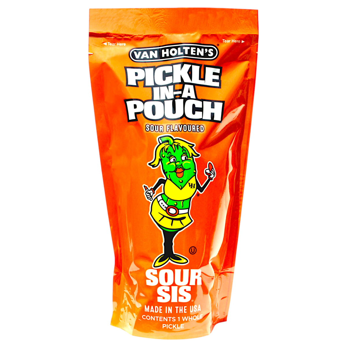 VEGET VAN HOLTENS 242 GR PICKLES SOUR SIS PICKLE JUMBO (EU) | 12 x 242g
