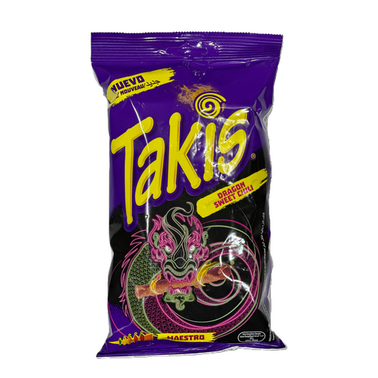SNACK TAKIS 90 GR DRAGON SWEET CHILI (EU) | 18 x 90g