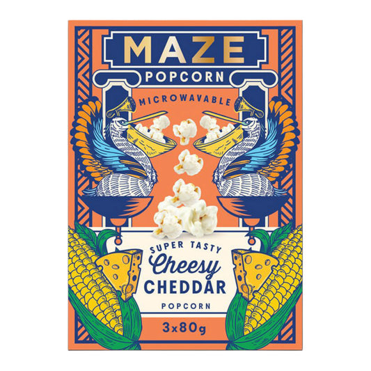 SNACK MAZE 240 GR POPCORN CHEESE | 16 x 240g