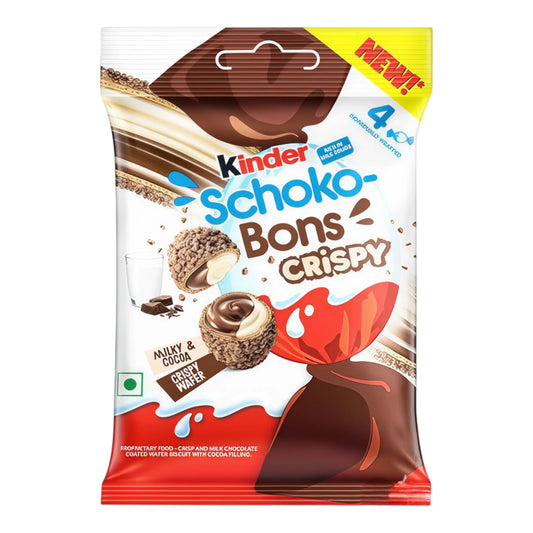 CANDY KINDER 12 x 22 GR SCHOKO BONS CRISPY