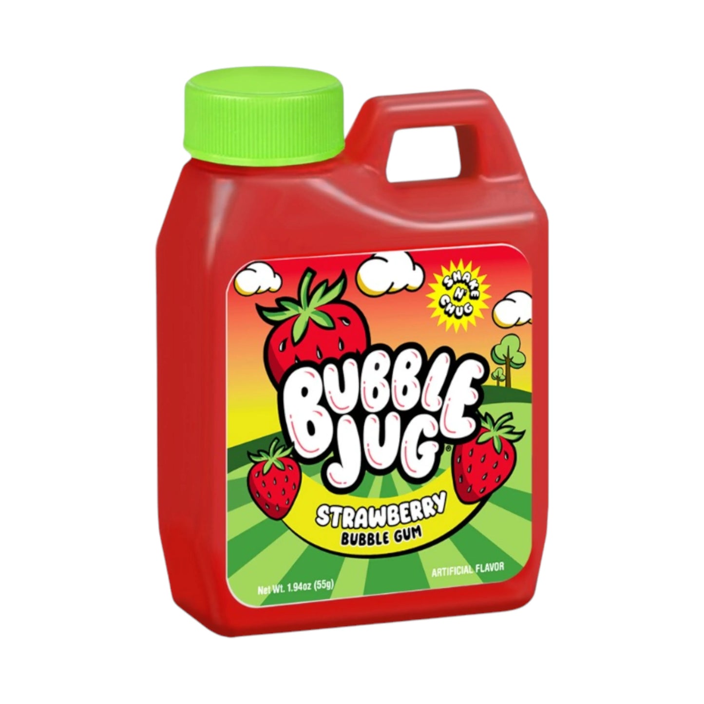 CANDY BUBBLE JUG 12 x 56 GR STRAWBERRY