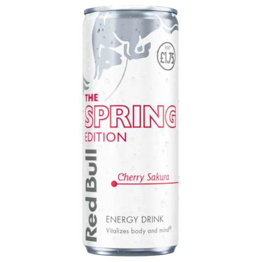 BEVER RED BULL 250 ML SPRING EDITION SAKURA | 24 x 250ml