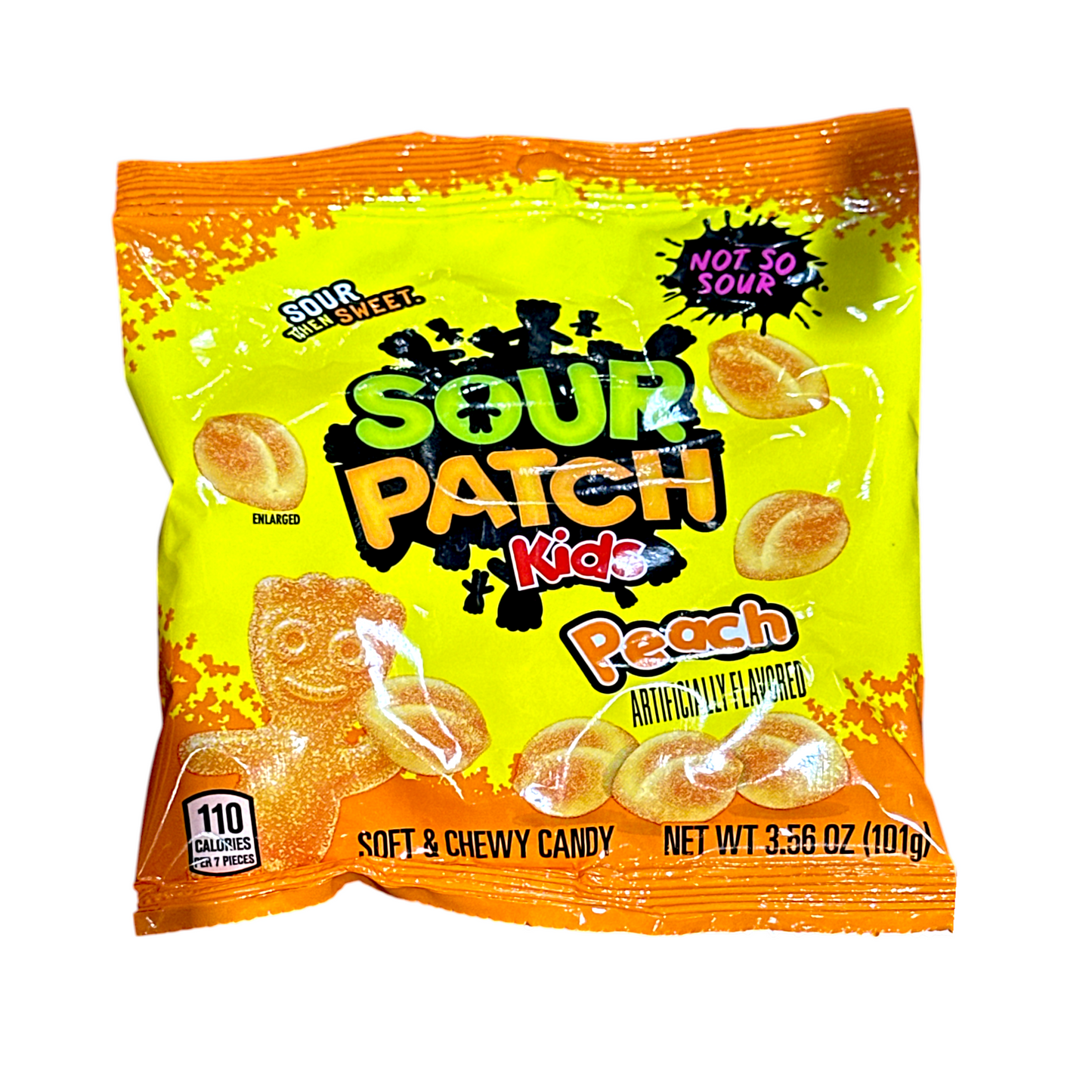 CANDY SOUR PATCH 101 GR PEACH | 12 x 101g