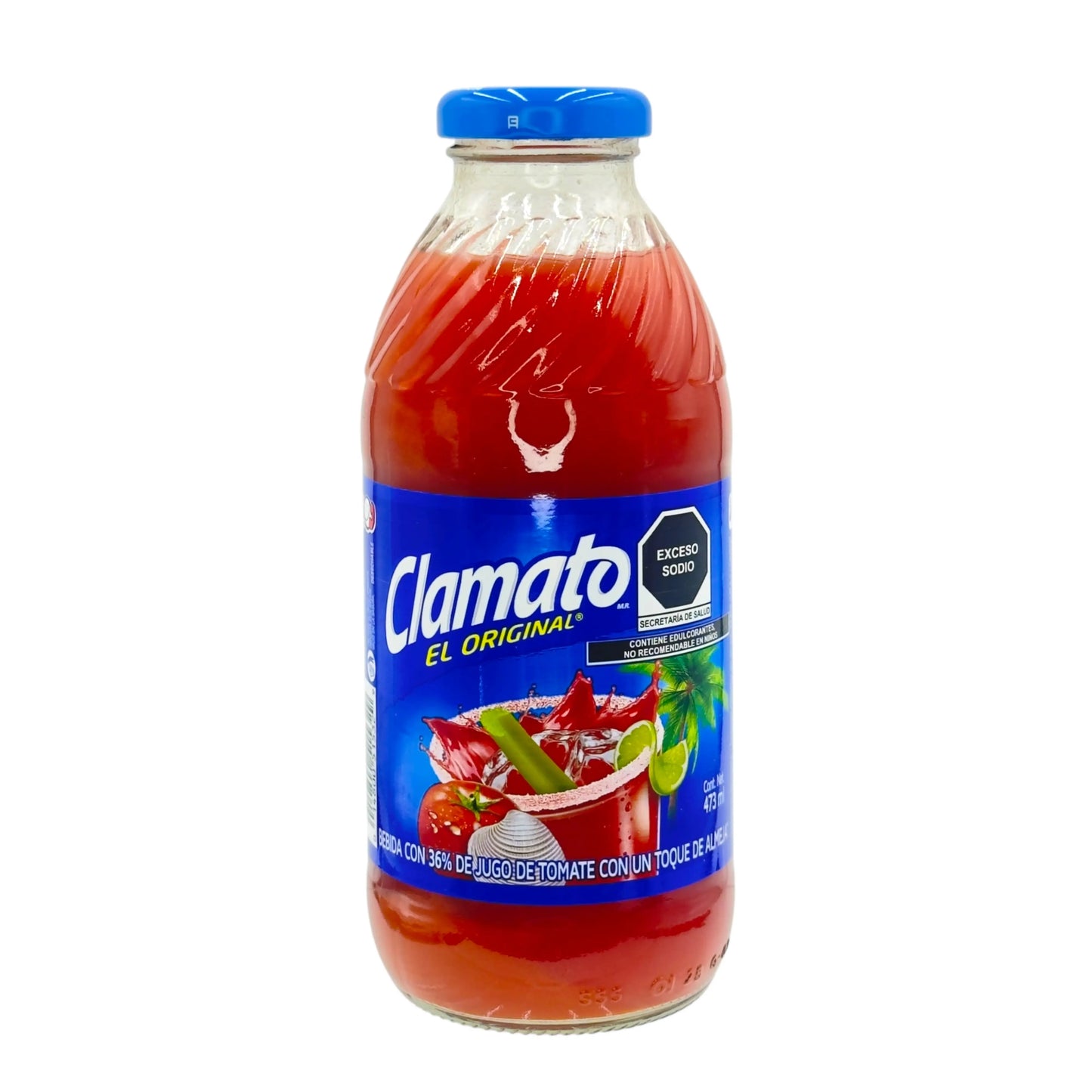 BEVER CLAMATO 473 ML GLASS (MEX) | 12 x 473ml