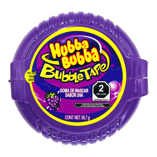 CANDY HUBBA BUBBA 6 x 56 GR GRAPE (MEXICO EDITION)