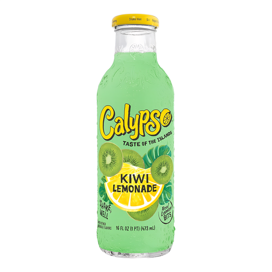 BEVER CALYPSO 473 ML LEMONADE KIWI (PFAND) | 12 x 473ml