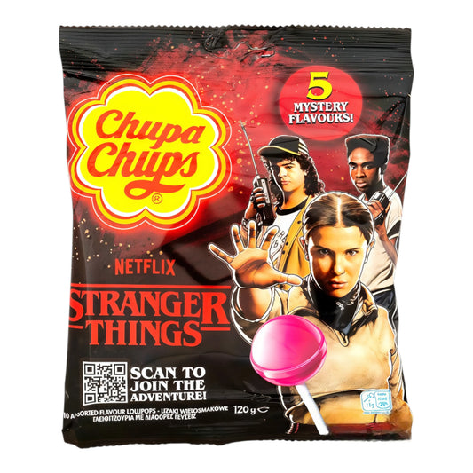 CANDY CHUPA CHUPS 120 GR STRANGER THINGS RIGHT SIDE UP | 12 x 120g