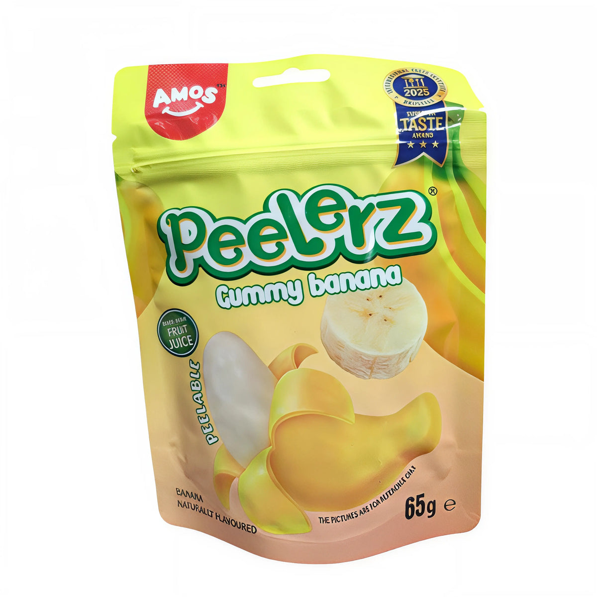 CANDY AMOS 65 GR PEELERZ GUMMY BANANA | 24 x 65g