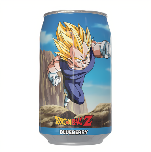 BEVER DRAGON BALL Z 330 ML BLUEBERRY SODA CAN ASIAN | 12 x 330ml