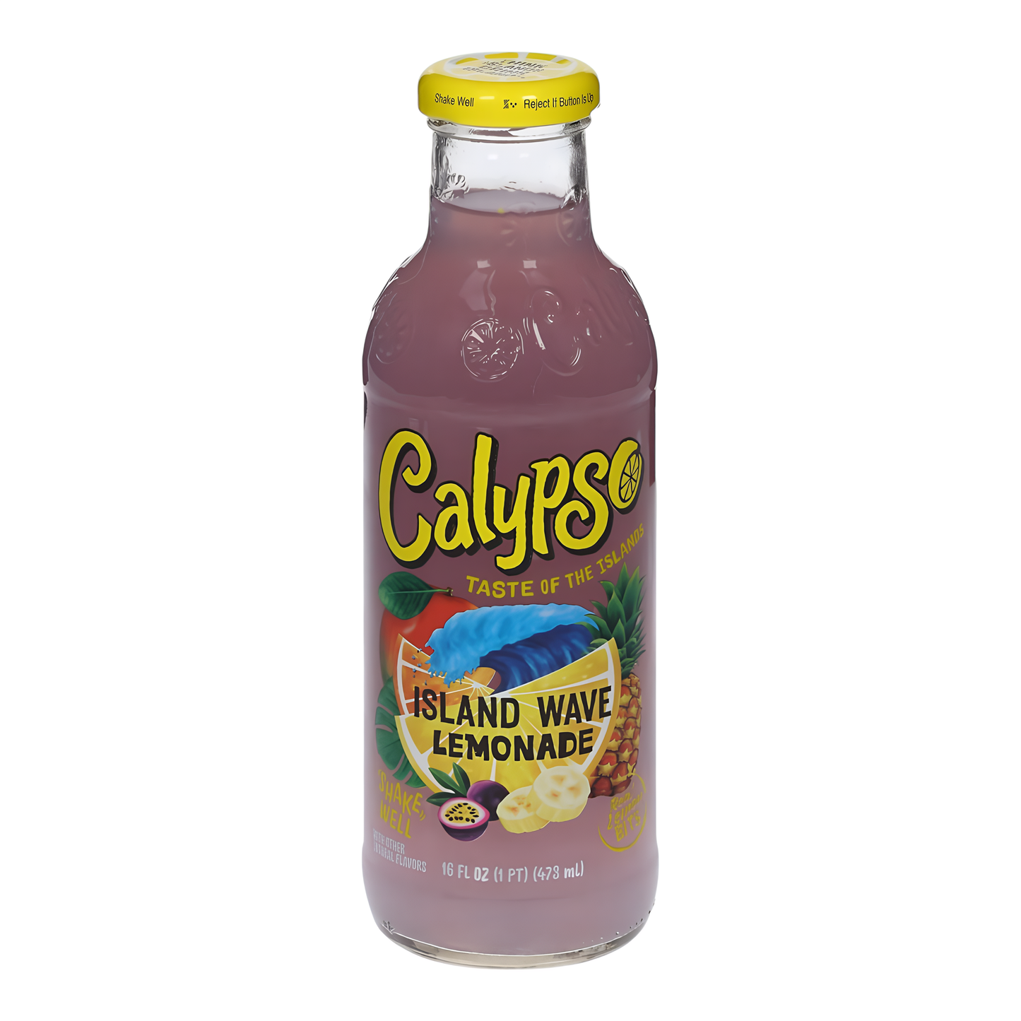 BEVER CALYPSO 473 ML LEMONADE ISLAND WAVE (PFAND) | 12 x 473ml
