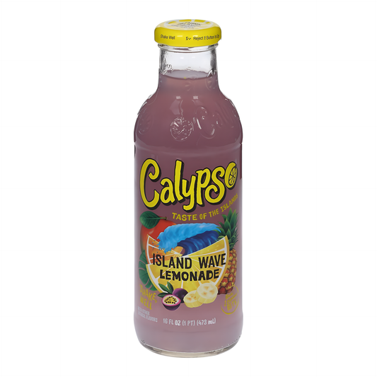BEVER CALYPSO 473 ML LEMONADE ISLAND WAVE (PFAND) | 12 x 473ml