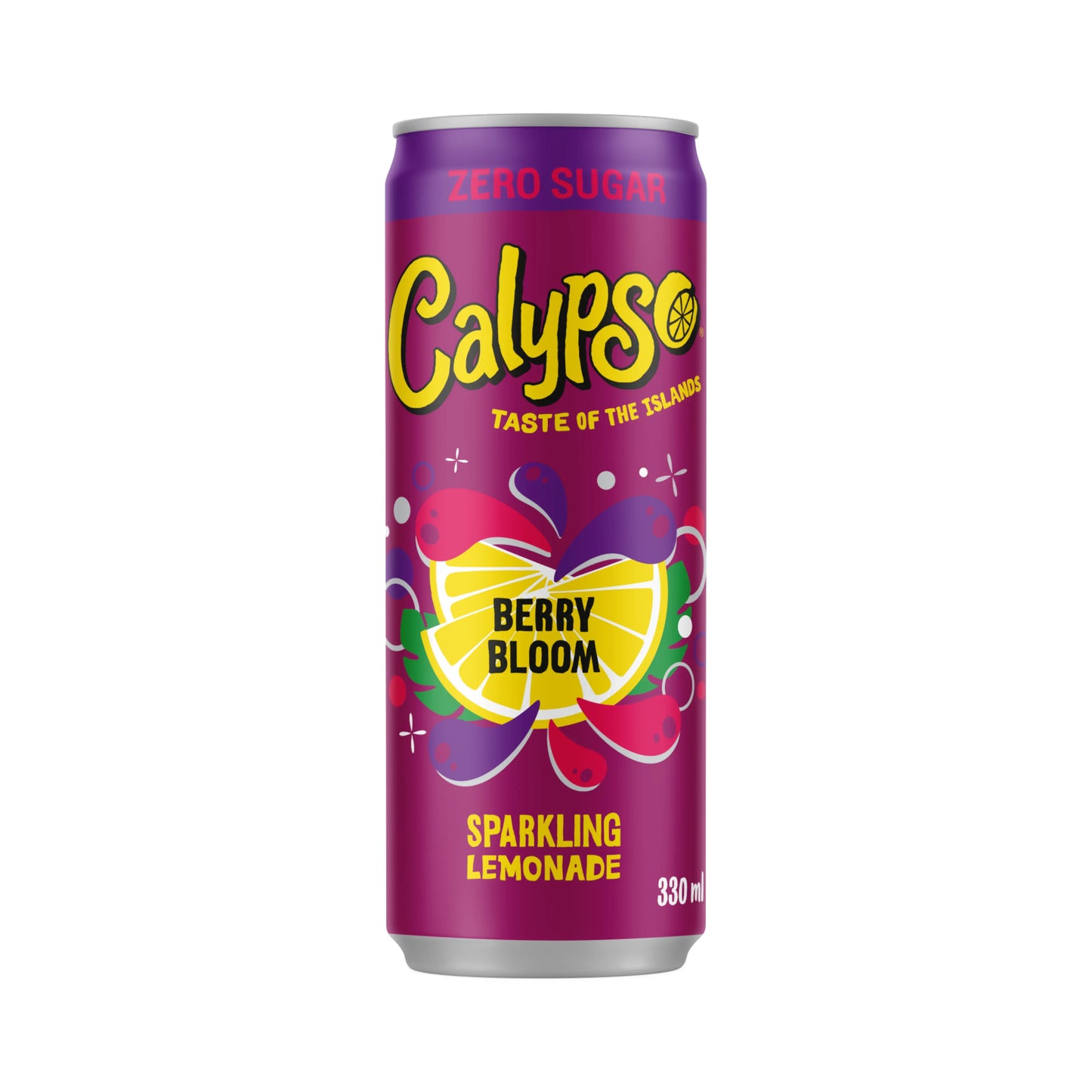 BEVER CALYPSO 330 ML BERRY BLOOM ZERO SUGAR (PFAND) | 12 x 330ml