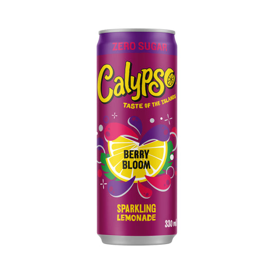 BEVER CALYPSO 330 ML BERRY BLOOM ZERO SUGAR (PFAND) | 12 x 330ml