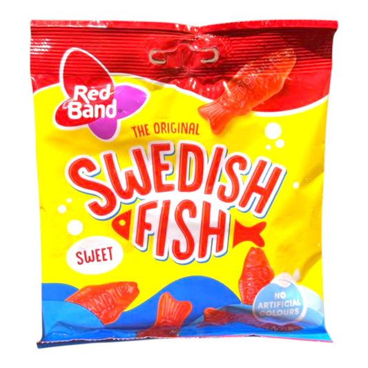 CANDY RED BAND 100 GR SWEDISH FISH | 24 x 100g