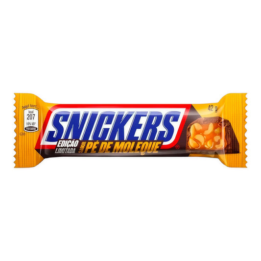 CANDY SNICKERS 20 x 42 GR PE DE MOLEQUE