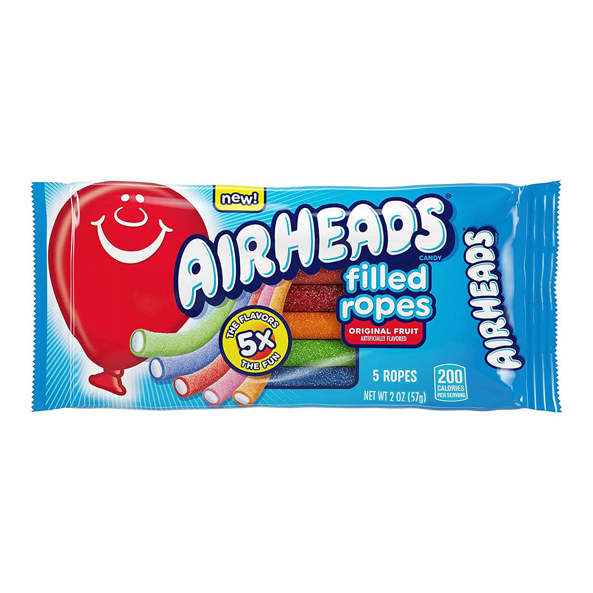 Airheads Filled Ropes | 18 x 57g