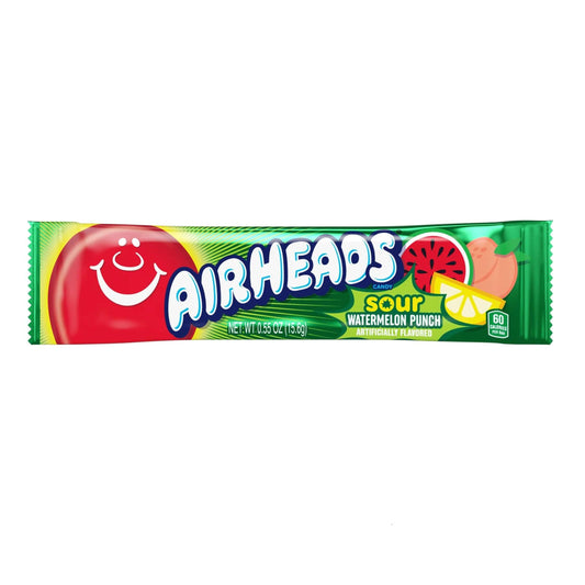 Airheads Sour Watermelon Punch | 36 x 15.6gr