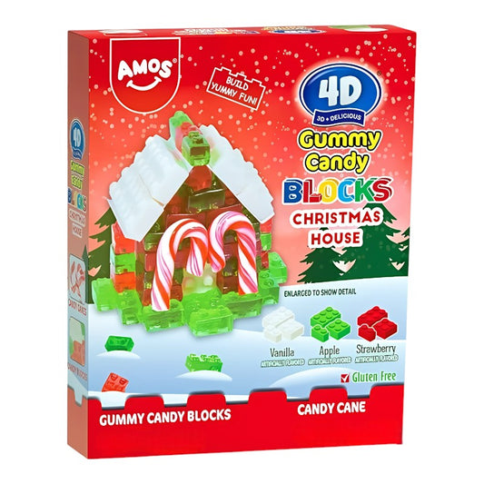 Amos 4D Gummy Blocks House | 12 x 220gr