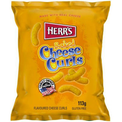 Herr's Baked Cheese Curls EU | 12x113g