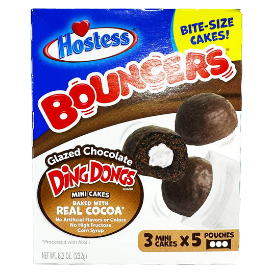 Hostess Bouncers Glazed Ding Dong | 5 x 232g