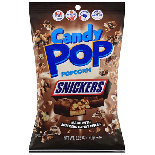 Candy Pop Snickers Popcorn | 12 x 149g