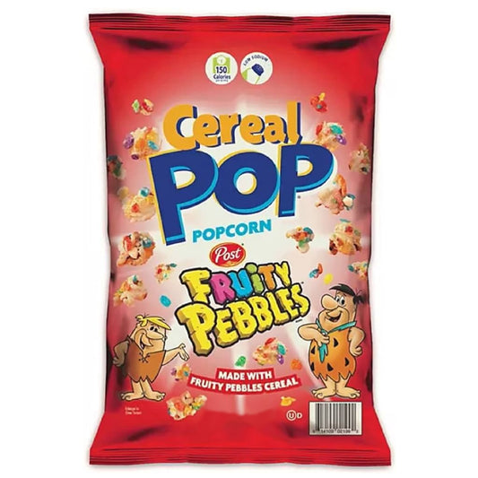 Cereal Pop Popcorn Fruity Pebbles | 8 x 28g