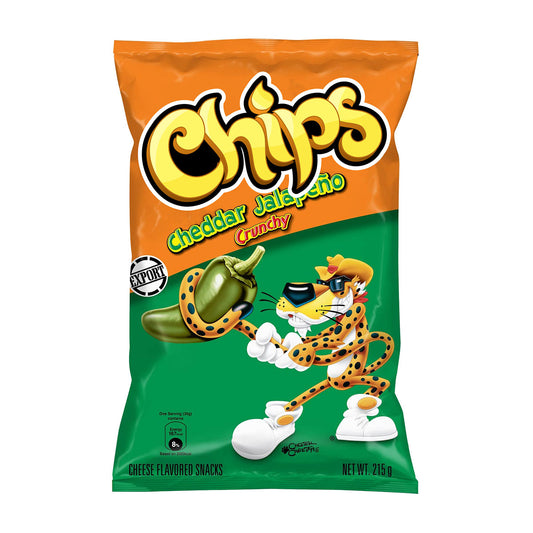 Chips Cheddar Jalapeno Crunchy | 10 x 226,8g