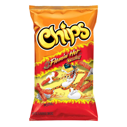 Chips Flamin Hot Crunchy | 10 x 226g