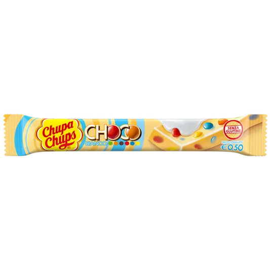 Chupa Chups Choco Snack White | 40 x 20g