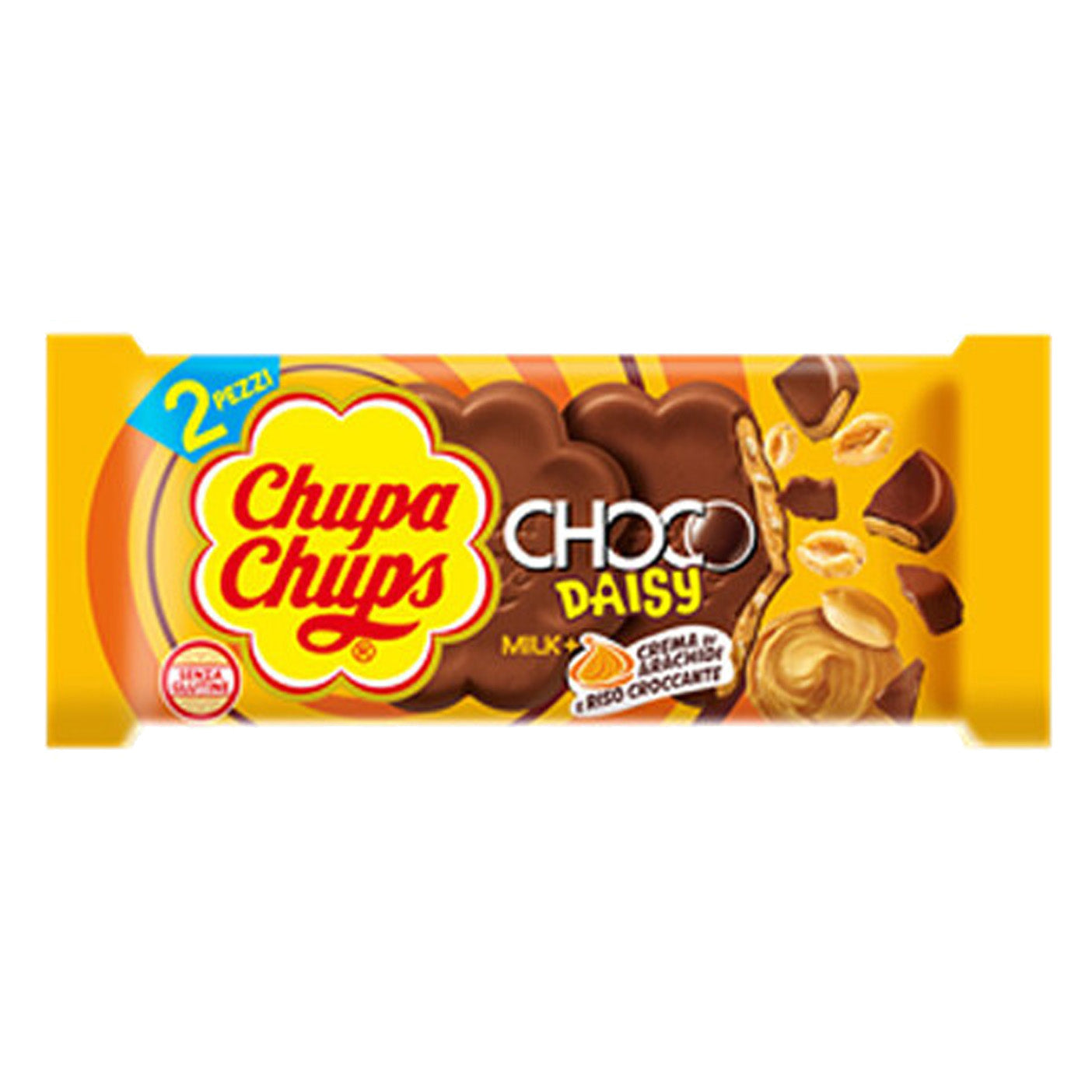 Chupa Chups Choco Daisy Peanut | 20 x 34g