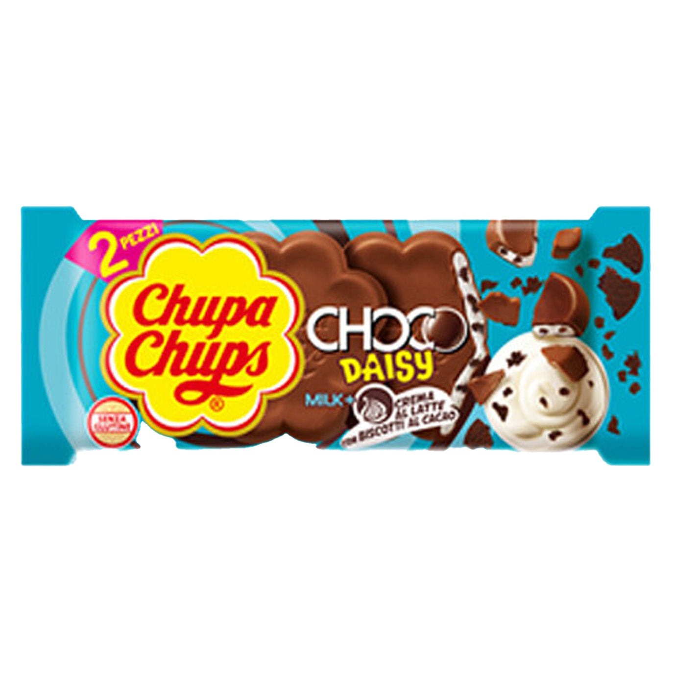 Chupa Chups Choco Daisy Creama Biscotti | 20 x 32g